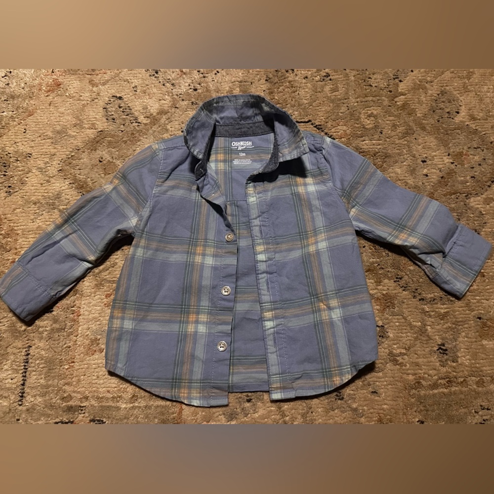 Oshkosh Long-Sleeve Button Up Shirt